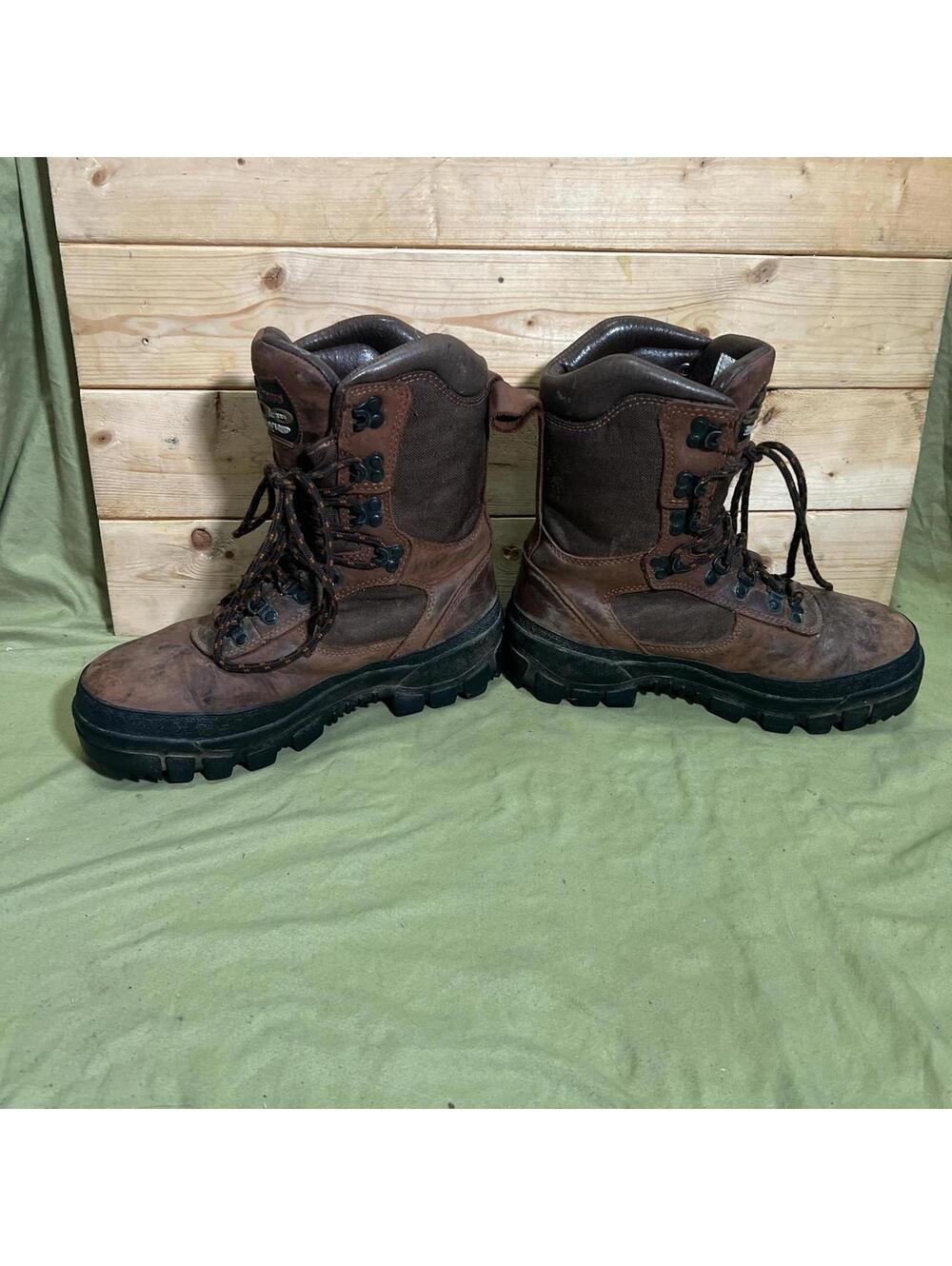 LaCrosse Womens Hiking Trail Boots Size 8.5 Brown Leather Durable Outdoor 5670W - Picture 3 of 7